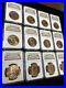 2007-2011 US Mint FIRST SPOUSE Complete 18 Bronze Medal Set NGC UNCIRCULATED