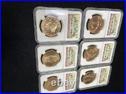 2007-2011 US Mint FIRST SPOUSE Complete 18 Bronze Medal Set NGC UNCIRCULATED