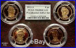 2007 2015 Complete Multi-Holder PCGS 69 Proof Presidential Dollar Set wBox