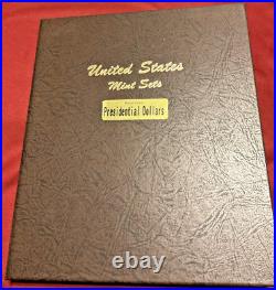 2007 2016 Complete 39 Coin Proof Presidential Dollar Set In Dansco 7092 Album