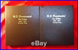 2007-2016 Complete Set 117 Presidential $1 Coins P, D&s Bu & Proof Dansco Album