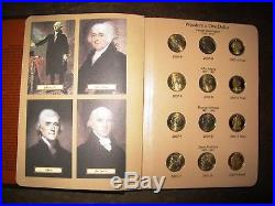 2007-2016 Complete Set 117 Presidential $1 Coins P, D&s Bu & Proof Dansco Album