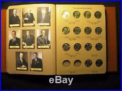 2007-2016 Complete Set 78 Presidential $1 P&d Bu Mint Coins In A Dansc0 Album