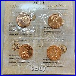 2007 2016 Complete Set Of First Spouse Bronze Medal Series With 2013 & 2014