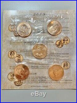 2007 2016 Complete Set Of First Spouse Bronze Medal Series With 2013 & 2014