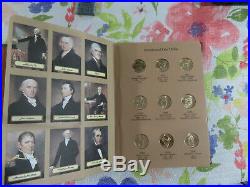 2007 2016 One Each Presidential Dollar Complete 39 BU Coin Set in Dansco Album