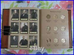 2007-2016 One Each Presidential Dollar Complete 39 BU Coin Set in Dansco Album