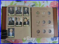 2007-2016 One Each Presidential Dollar Complete 39 BU Coin Set in Dansco Album