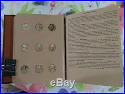 2007 2016 One Each Presidential Dollar Complete 39 BU Coin Set in Dansco Album