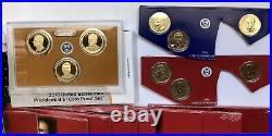 2007 2016 P&D&S Complete Proof Set Uncirculated BU Presidential 117 Dollars