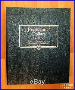 2007-2016 Presidential $1 PD 78 Coin COMPLETE Uncirculated Set inWhitman Album