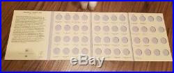 2007 2016 Presidential Dollar Complete Proof Set Collection 39 Coins & Binder