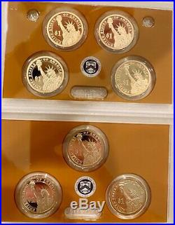 2007 2016 Presidential Dollar Proof Sets Complete 39 Coins (Ten Sets)