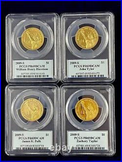 2007-2016 S Presidential $1 PCGS 69 COMPLETE 39 Coin Proof Dollar Set
