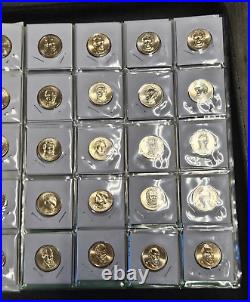 2007-2020 P&D Presidential Dollar Complete BU Set (80 Coins) BRILLIANT UNC