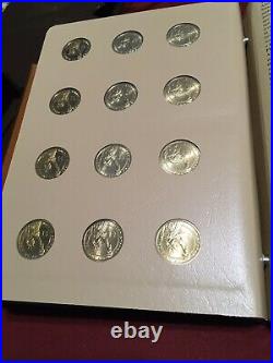 2007-2020 P D S Complete Presidential Dollar Set In Dansco 8184 / 8185 Albums