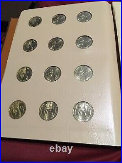 2007-2020 P D S Complete Presidential Dollar Set In Dansco 8184 / 8185 Albums