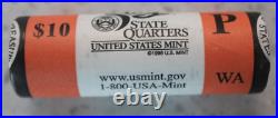 2007 P Complete 5 roll State Quarters set WY UT ID WA MT UNCIRCULATED WithMINT BOX