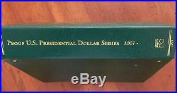 2007 to 2016 Presidential Dollar Complete Proof Collection 39 Pc Set in Album