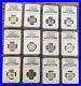 2009-S D. C. And Territory Quarters Clad And Silver NGC PR70 Complete Set