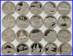 20102019 S ATB America the Beautiful Quarters Clad Proof Complete 50 Coins