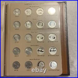 2010-2015 National Park Quarters Complete Set With Proofs In Dansco 8146 Album