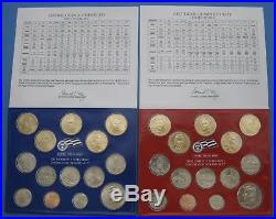 2010 2018 Complete Run of 9 Government Issued Mint Uncirculated Coin Sets