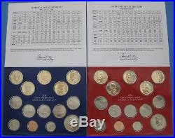 2010 2018 Complete Run of 9 Government Issued Mint Uncirculated Coin Sets
