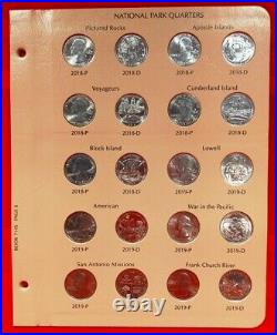 2010-2021 Complete Atb Quarter Set 163 P, D & S Bu Coins In 2 Dansco Albums