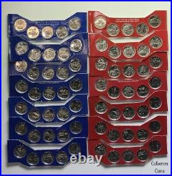 2010 2021 Complete Mint Packaged 112 National Park Quarter P&D Unc/Satin Set