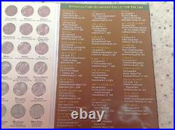 2010-2021 Uncirculated 112 Coin National Park Quarters D&P Complete Set With Album