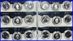 2010-'21 P+d+s America The Beautiful Complete Set Of (56)3 Coin Sets (168 Coins)