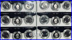 2010-'21 P+d+s America The Beautiful Complete Set Of (56)3 Coin Sets (168 Coins)