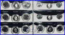 2010-'21 P+d+s America The Beautiful Complete Set Of (56)3 Coin Sets (168 Coins)
