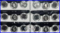 2010-'21 P+d+s America The Beautiful Complete Set Of (56)3 Coin Sets (168 Coins)