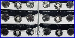 2010-'21 P+d+s America The Beautiful Complete Set Of (56)3 Coin Sets (168 Coins)