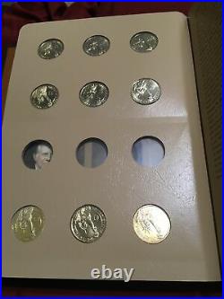 2012-2016 Presidential Dollars PDS Dansco Album #8185 Complete Set