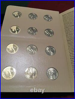 2012-2016 Presidential Dollars PDS Dansco Album #8185 Complete Set With Proofs