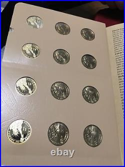 2012-2016 Presidential Dollars PDS Dansco Album #8185 Complete Set With Slipcase