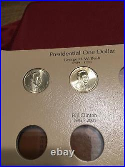 2012-2016 Presidential Dollars PDS Dansco Album #8185 Complete Set With Slipcase