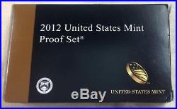2012 US MINT PROOF SET Complete with Original Box and COA