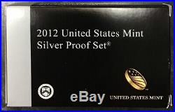 2012 United States Mint Silver Proof Set Complete 14 Coins