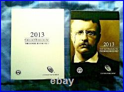2013 Theodore Roosevelt Coin And Chronicles Set 9 Complete Sets Available