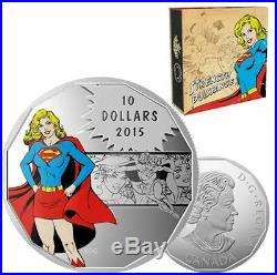 2015 SUPERMAN Gold & Silver Coins 2015 COMPLETE 9 Coin Set