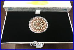 2016 $20 Fine Silver Colorized Coins KALEIDOSCOPE Complete 3- coin set w COA
