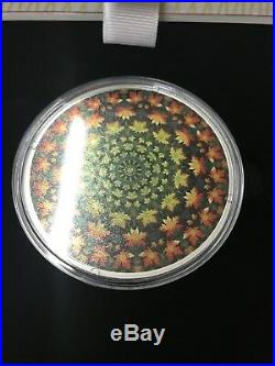 2016 $20 Fine Silver Colorized Coins KALEIDOSCOPE Complete 3- coin set w COA