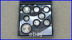 2017 United States Mint Limited Edition Silver Proof Set Complete Box NEW