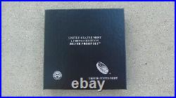 2017 United States Mint Limited Edition Silver Proof Set Complete Box NEW