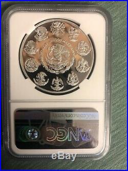 2018 Mexico Libertad Complete Onza Set All NGC 70 with Mexico Label and box