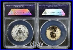 2018-s Anacs Reverse Proof Date Complete Box Set Rp70 Dcam Strike #164 5382